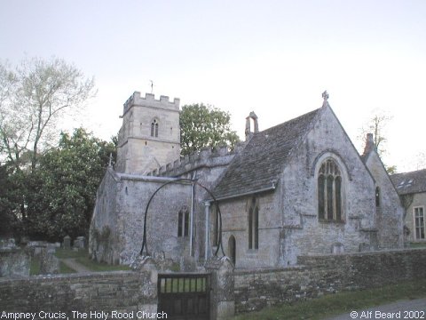 Recent Photograph of The Holy Rood Church (Ampney Crucis)