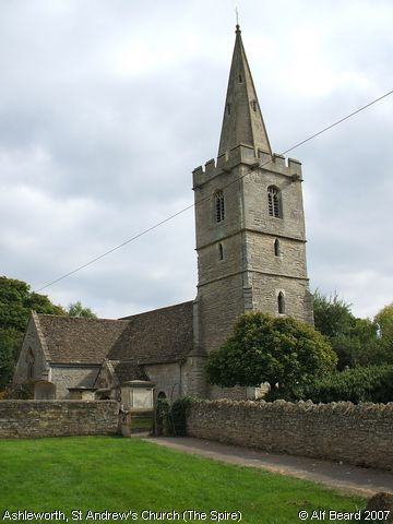 Recent Photograph of St Andrew's Church (The Spire) (Ashleworth)