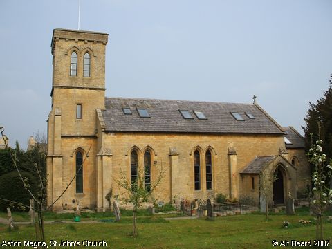 Recent Photograph of St John's Church (Aston Magna) (Aston Magna)