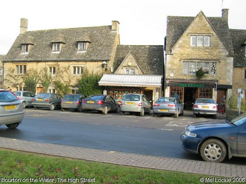 Recent Photograph of The High Street (Bourton on the Water)