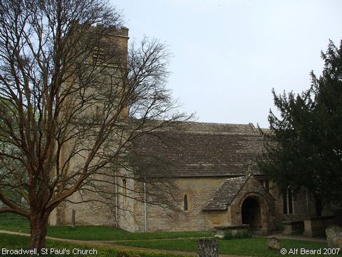 Recent Photograph of St Paul's Church (Broadwell)