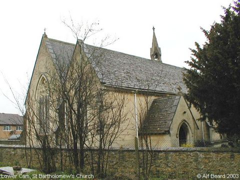 Recent Photograph of St Bartholomew's Church (Lower Cam)