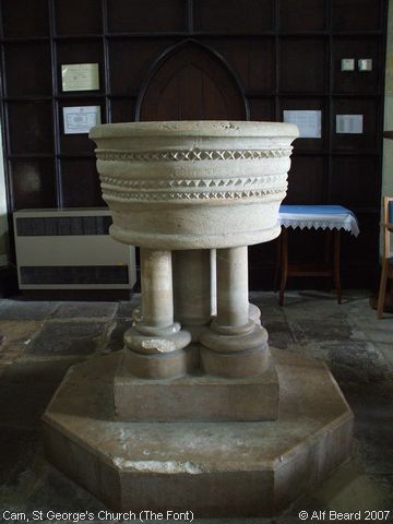 Recent Photograph of St George's Church (The Font) (Cam)