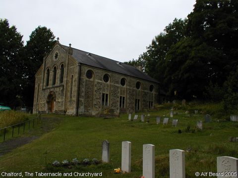 Recent Photograph of The Tabernacle and Churchyard (Chalford)