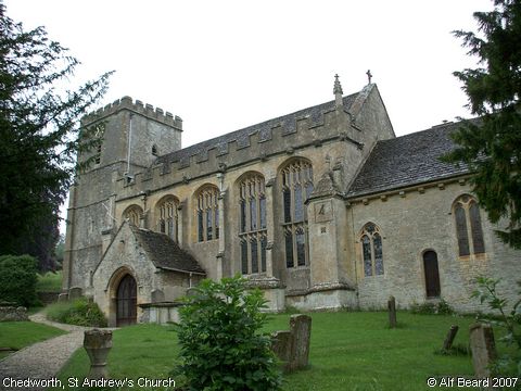 Recent Photograph of St Andrew's Church (Chedworth)