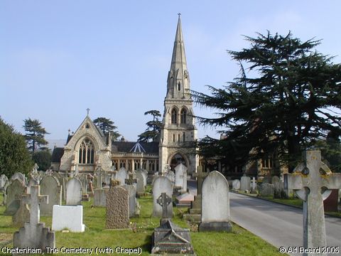 Recent Photograph of The Cemetery (with Chapel) (Cheltenham)