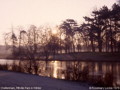 Recent Photograph of Pittville Park in Winter (Cheltenham)