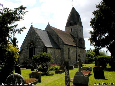 Recent Photograph of St Andrew's Church (Churcham)