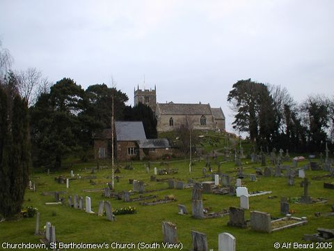 Recent Photograph of St Bartholomew's Church (South View) (Churchdown)