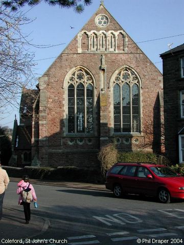 Recent Photograph of St John's Church (Coleford)