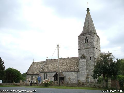Recent Photograph of St Margaret's Church (Corse)