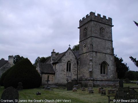 Recent Photograph of St James the Great's Church (NW View) (Cranham)