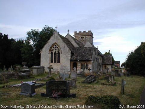 Recent Photograph of St Mary & Corpus Christi Church (East View) (Down Hatherley)