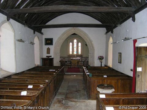 Recent Photograph of Inside St Mary's Church (Driffield)