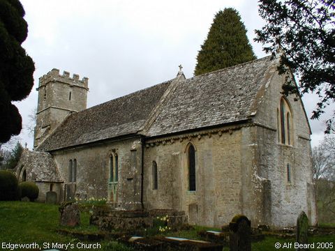 Recent Photograph of St Mary's Church (Edgeworth)