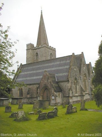 Recent Photograph of St John's Church (Elberton)