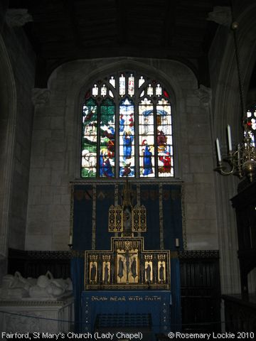Recent Photograph of St Mary's Church (Lady Chapel) (Fairford)