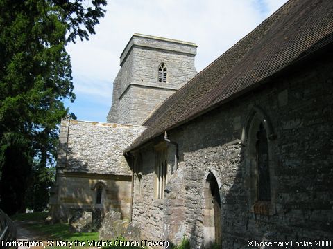 Recent Photograph of St Mary the Virgin's Church (Tower) (Forthampton)