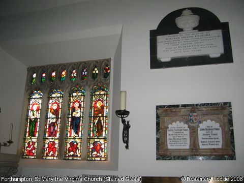 Recent Photograph of St Mary the Virgin's Church (Stained Glass) (Forthampton)