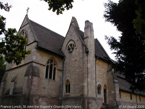 Recent Photograph of St John the Baptist's Church (SW View) (France Lynch)