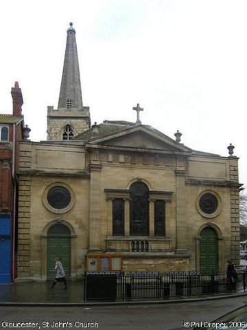 Recent Photograph of St John's Church (Gloucester)