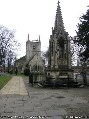 Recent Photograph of St Mary de Lode's Church (Gloucester)