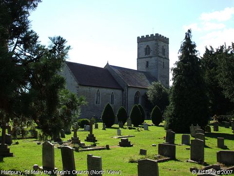 Recent Photograph of St Mary the Virgin's Church (North View) (Hartpury)