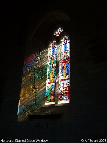 Recent Photograph of Stained Glass Window (Hartpury)