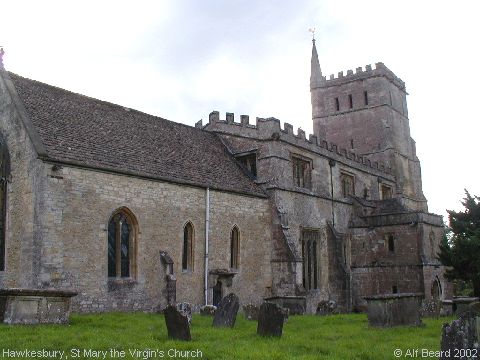 Recent Photograph of St Mary the Virgin's Church (Hawkesbury)