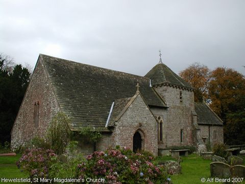 Recent Photograph of St Mary Magdalene's Church (Hewelsfield)