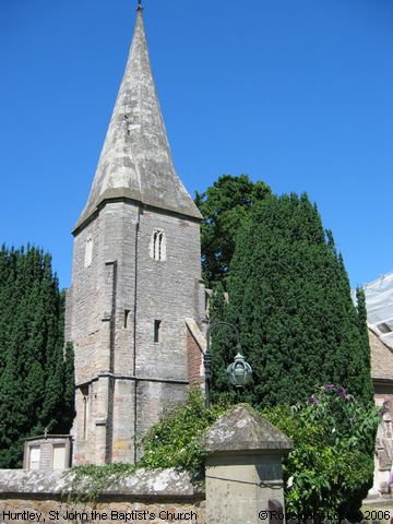 Recent Photograph of St John the Baptist's Church (2006) (Huntley)