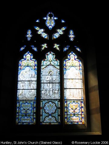 Recent Photograph of St John's Church (Stained Glass) (Huntley)