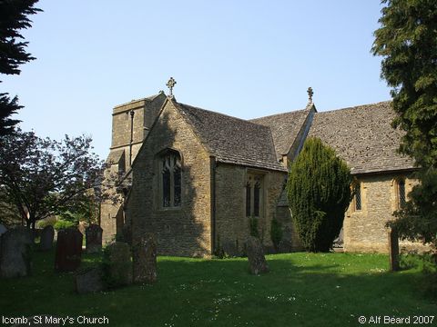 Recent Photograph of St Mary's Church (Icomb)