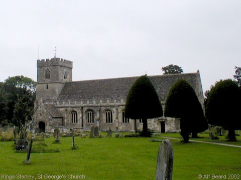 Recent Photograph of St George's Church (2002) (Kings Stanley)