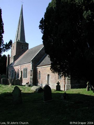 Recent Photograph of St John's Church (Lea)