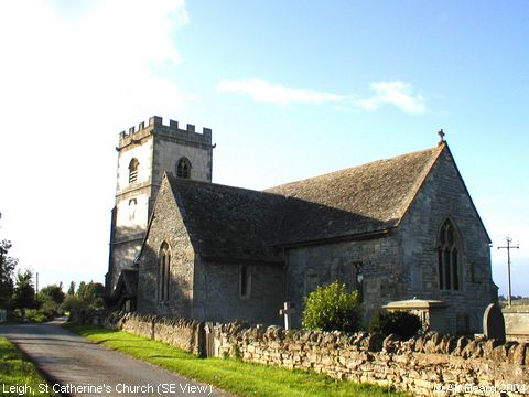 Recent Photograph of St Catherine's Church (SE View) (Leigh)