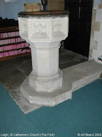 Recent Photograph of St Catherine's Church (The Font) (Leigh)