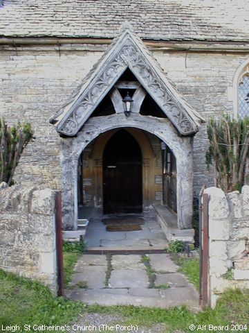 Recent Photograph of St Catherine's Church (The Porch) (Leigh)