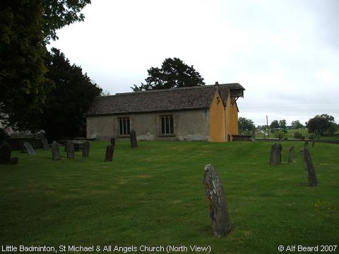 Recent Photograph of St Michael & All Angels Church (North View) (Little Badminton)