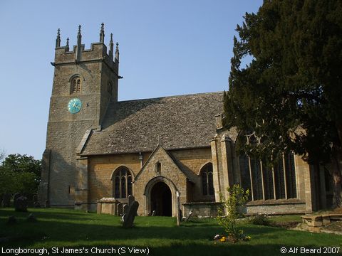 Recent Photograph of St James's Church (S View) (Longborough)