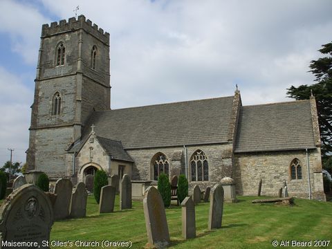 Recent Photograph of St Giles's Church (Graves) (Maisemore)