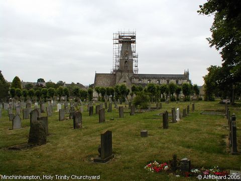 Recent Photograph of Holy Trinity Churchyard (Minchinhampton)