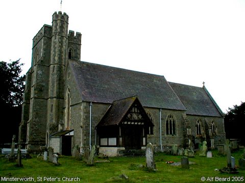Recent Photograph of St Peter's Church (Minsterworth)