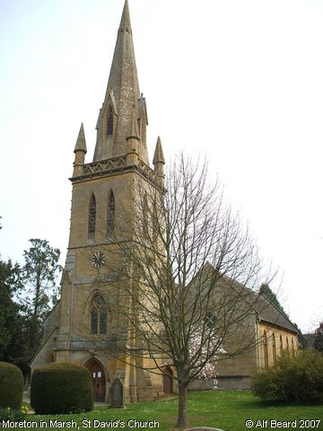 Recent Photograph of St David's Church (Moreton in Marsh)