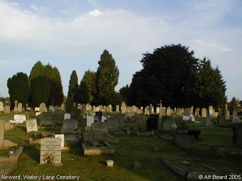 Recent Photograph of Watery Lane Cemetery (Newent)
