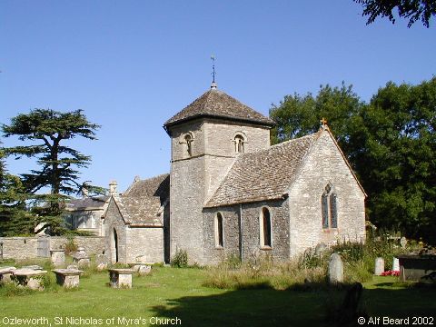 Recent Photograph of St Nicholas of Myra's Church (Ozleworth)
