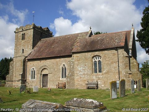 Recent Photograph of St John the Evangelist's Church (South View) (Pauntley)