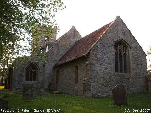Recent Photograph of St Peter's Church (SE View) (Pebworth)