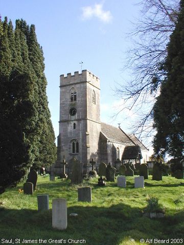 Recent Photograph of St James the Great's Church (Saul)