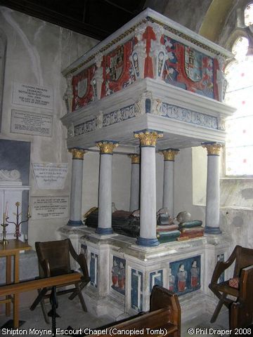 Recent Photograph of Escourt Chapel (Canopied Tomb) (Shipton Moyne)